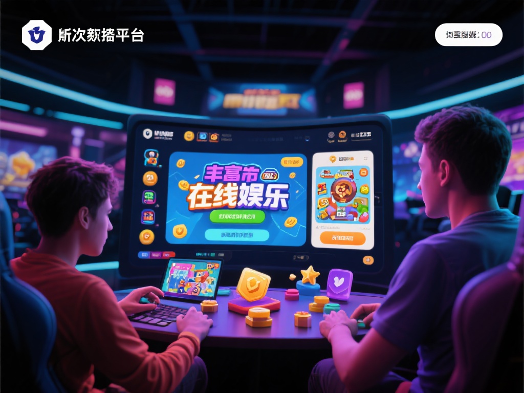 此外，平台还提供了丰富的在线娱乐选项，从经典的游戏